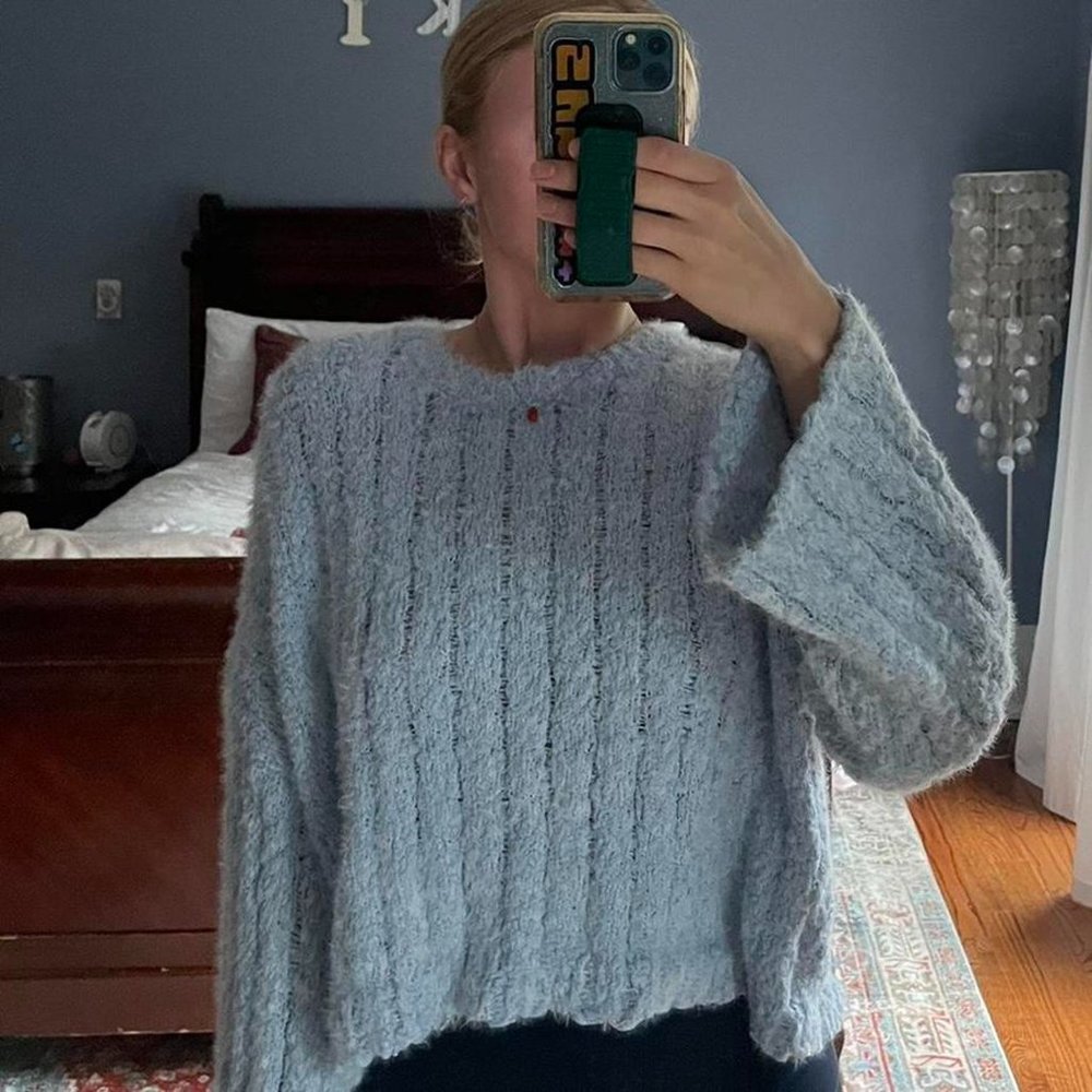 Princess Polly Blue Sweater